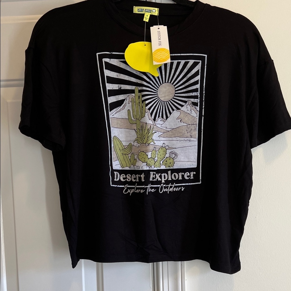 Black Desert Explorer Graphic T-Shirt M